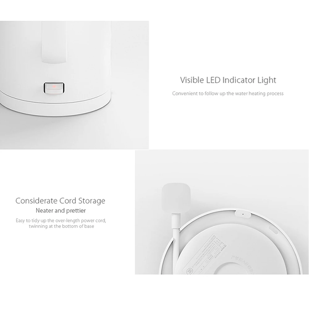  XiaoMi Mijia Constant Temperature Control Electric Water Kettle 12 HourSmart home water bottle Supp