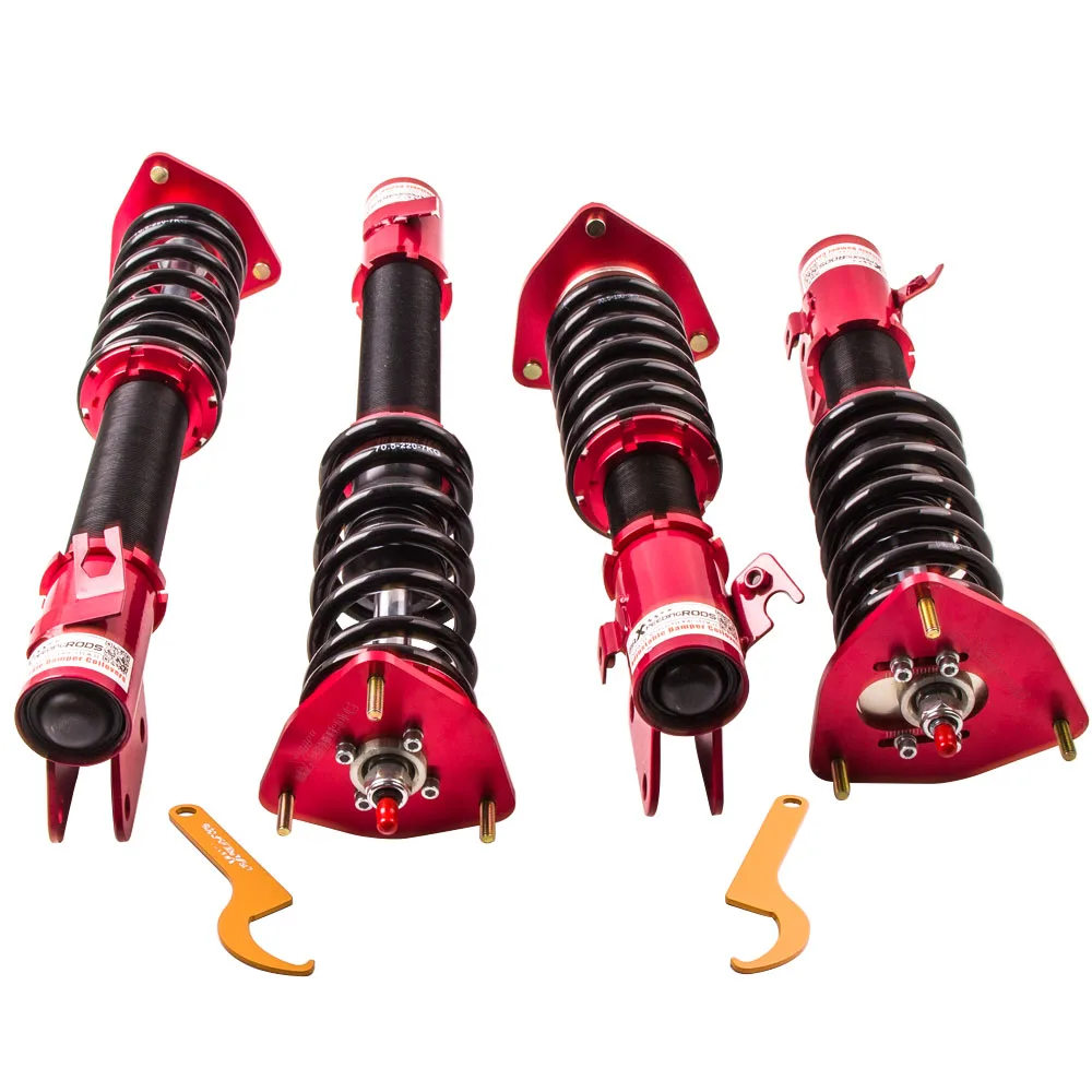 

Damper Coilover Strut for Subaru Impreza 02-07 WRX GDB GDA GGA GGB 04 STI Red Shock Absorber Springs Suspension Strut Coilovers