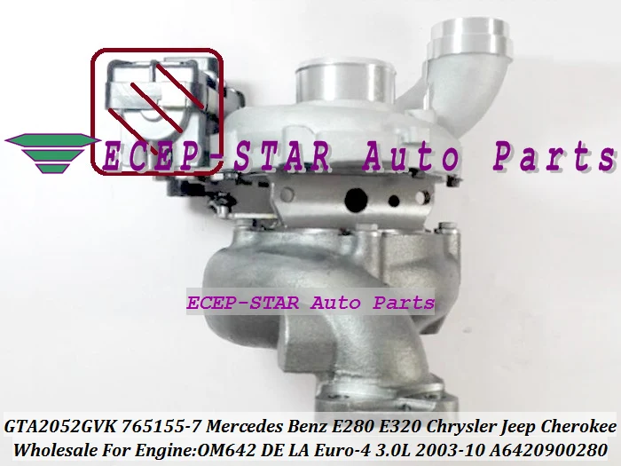 GTA2052GVK 765155 765155-5007S 743507-0009 A6420900280 for Mercedes Benz E280 for Chrysler For JEEP Cherokee OM642 3.0L Turbo (4)
