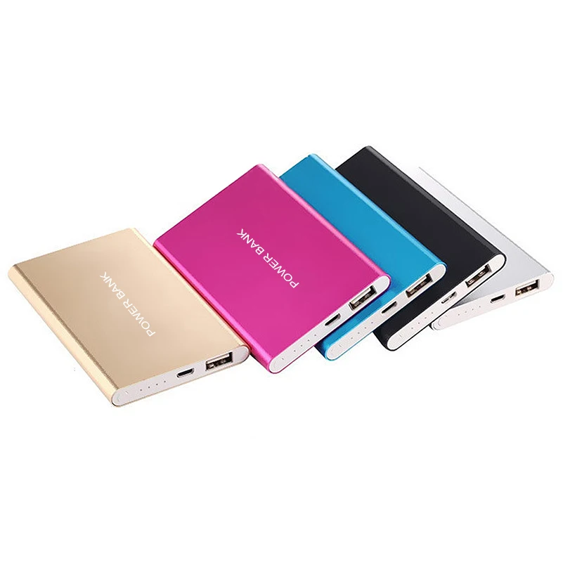 100% NEW for Xiaomi 4500mAh Ultra Thin Portable Power Bank USB Phone Battery Charger For iPhone Samsung Smart Phone Poverbank