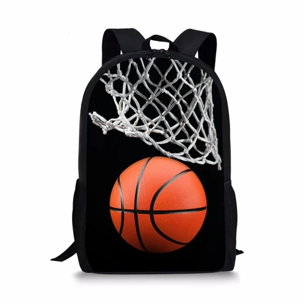 INSTANTARTS Cool 3D Ice Soccerly Ball, школьная сумка с принтом для мальчиков-подростков, повседневные сумки для книг на плечо, детские сумки для книг, рюкзак - Цвет: CC3702C