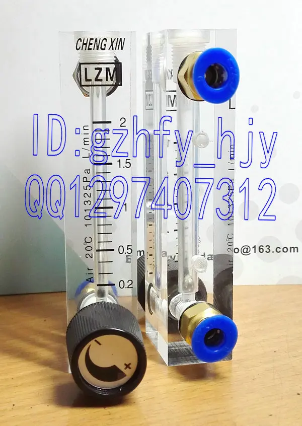 Lzm4t Adjustable Air Flow Meter 0.22l/min Micro Flowmeter Gas