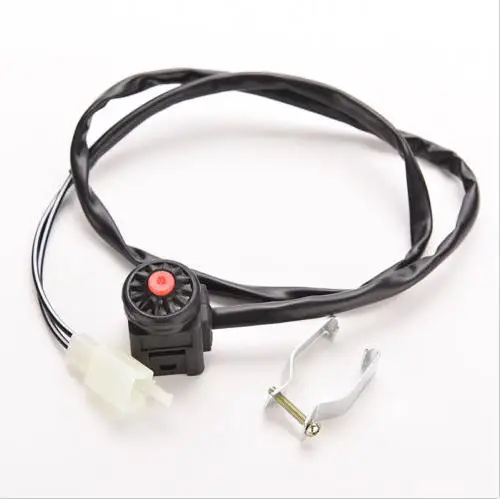 

New Fashion Kill Stop Handlebar Universal Switch Horn Button Motorcycle Motorbike Handlebar Mounted for 22mm (7/8") bars