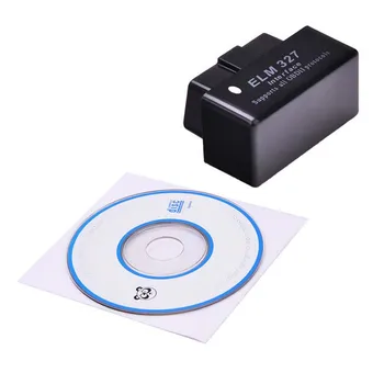 

MINI ELM 327 Bluetooth OBD2 OBD ii Wireless V2.1 SuperOBD OBD 2 ELM327 Interface BT for Android Torque/PC Diagnostic Tool