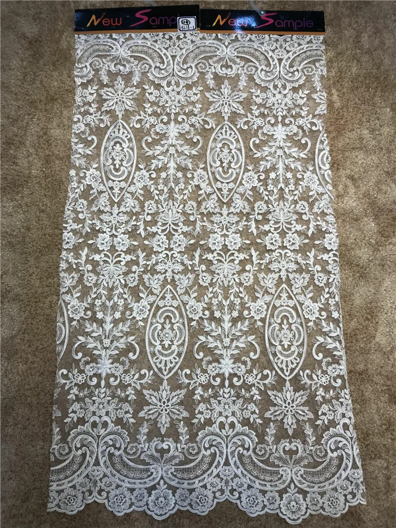 

Free shipping DHL African mesh tulle lace fabric High quality embroidery net lace fabric 5yard/lot