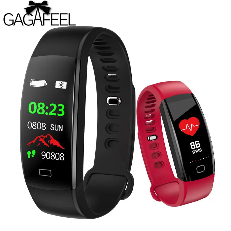 

Gagafeel Smart Wristband 2018 Bracelet F64 Smartband Heart Rate Monitor Fitness Bracelet Smart Watch Call Alarm For iOS Android