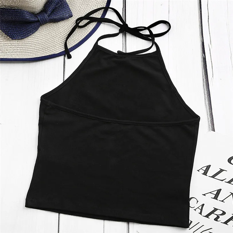 Chic Dreamcatcher Print Crop Top Female Camis Halter Casual Vest Women's Tops Base Shirt Cropped Women's Blouse Wholesale noFB12 (3)