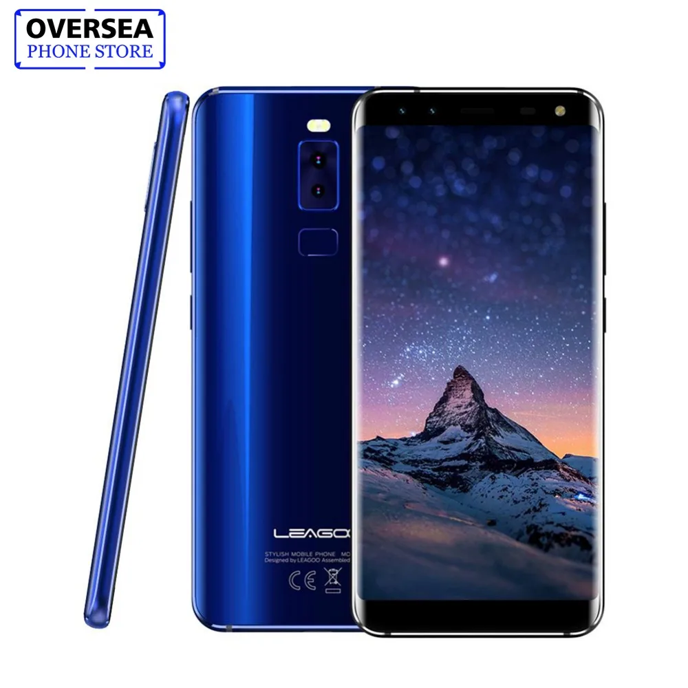 Оригинальный Leagoo S8 18:9 Дисплей 5,7 ''HD MT6750T Octa Core Android 7,0 3 ГБ Оперативная память 32 ГБ Встроенная память отпечатков пальцев 13MP 4 камеры мобильного