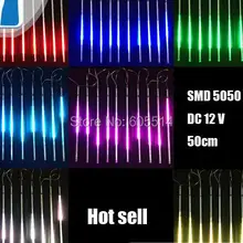 [Семь Neon] RGB/красочные AC110-220V 3 метров 10 шт./компл. 40 Вт 50 см длинные 48 светодиодов /шт 5050LED SMD LED Метеор трубки свет