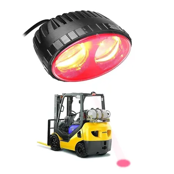

10pcs Forklift Safety Light 10W LED off road blue Warning Safety Forklift Lights Led Spot Light For truck used car atv UTV 4x4