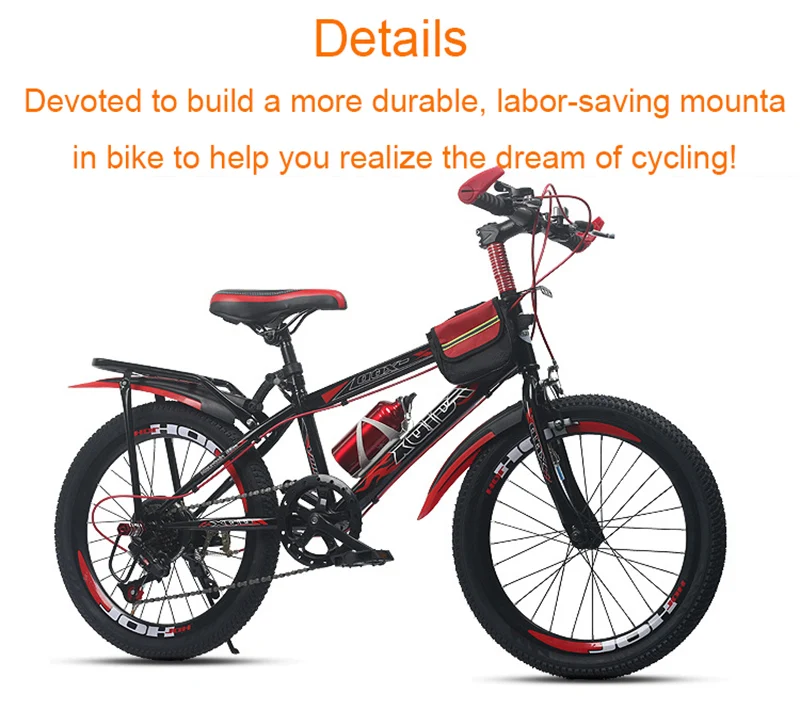 Cheap 20 Inch Speed Change Mountain Bike Adult Student Bicycle 7