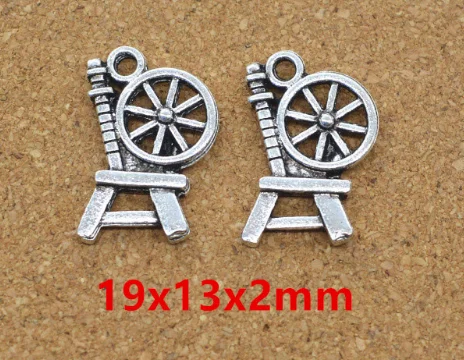 100pcs Charm chair pendant 1.5g Antique silver Handmade earring bracelet necklace Jewelry Making DIY Supplies Alloy accessories 100pcs Charm chair pendant 1.5g Antique silver Handmade earring bracelet necklace Jewelry Making DIY Supplies Alloy accessories