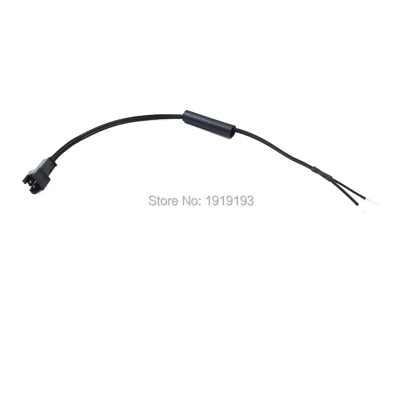 

50PCS=1Lot EL Wire Connectors (Male) with 1piece diameter 4.8mm and 2piece diameter 1.0mm Heat shrinkable tube For EL wire
