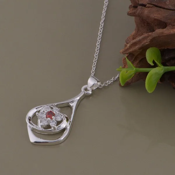

wholesale High quality silver Fashion jewelry chains necklace pendant WN-1290