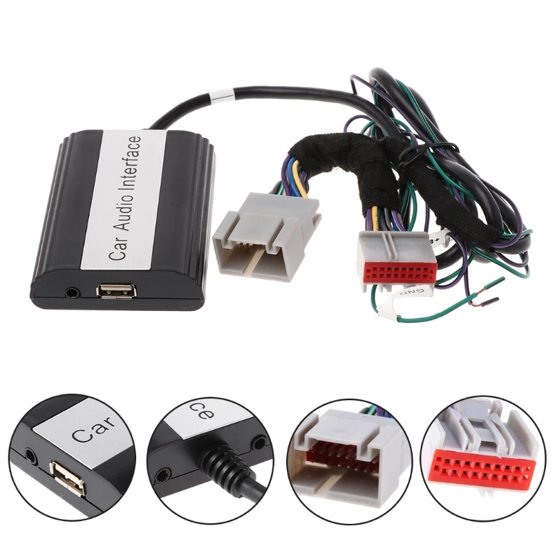

New 1Set Handsfree Car Bluetooth Kits MP3 AUX Adapter Interface For Ford Lincoln Mercury Drop Shipping Support
