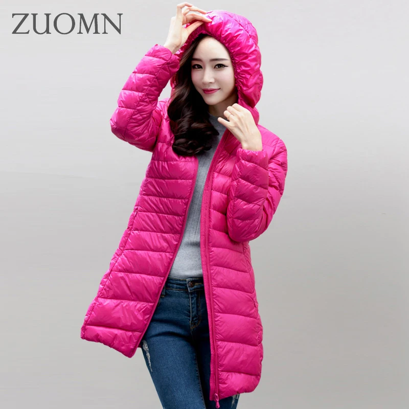 light long down jacket