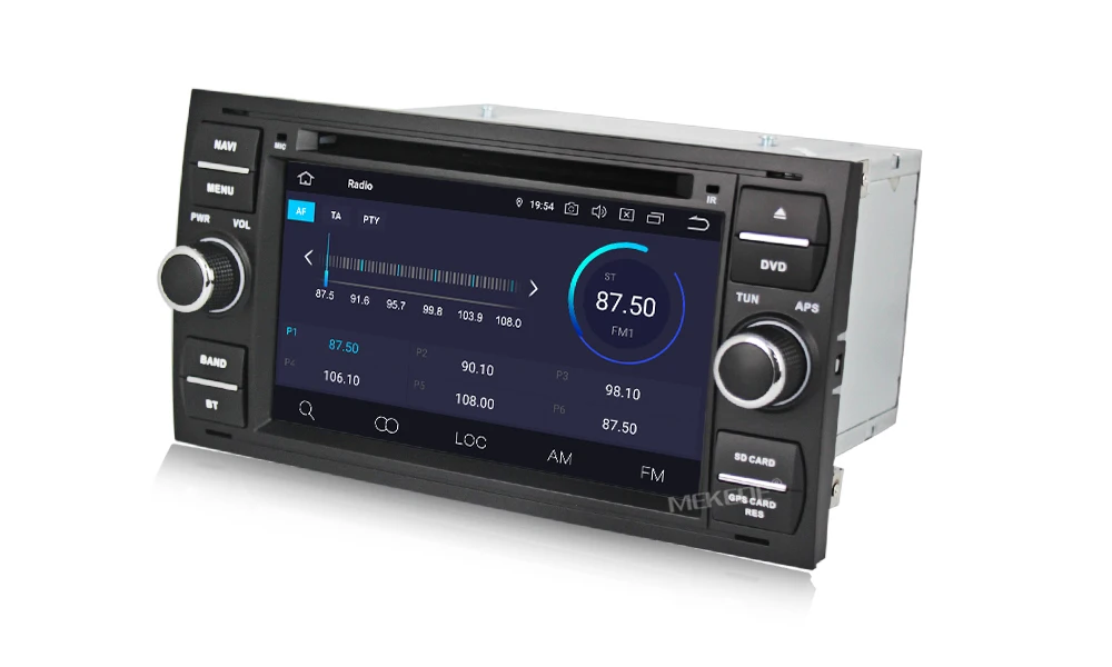 MEKEDE 2 Din Авто Радио Android 9 Автомобильный мультимедийный видео плеер для Ford/Mondeo/Focus/Transit/C-MAX/S-MAX/Fiesta gps DVD 4+ 64 г