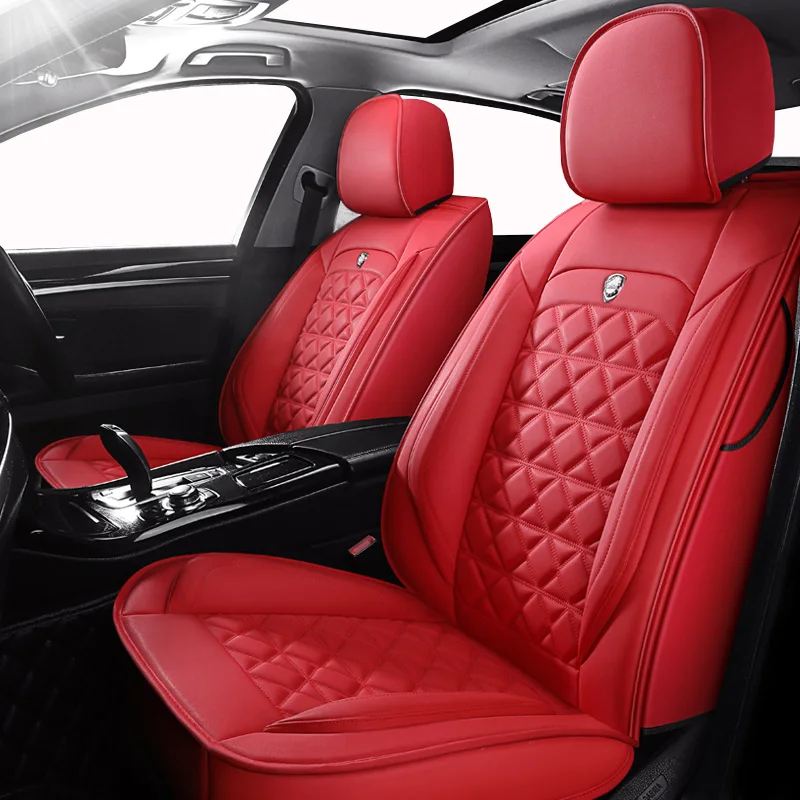 

(Front + Rear) Special Leather car seat covers For Chrysler 300C PT Cruiser Grand Voager Automobiles Seat Covers car seats style