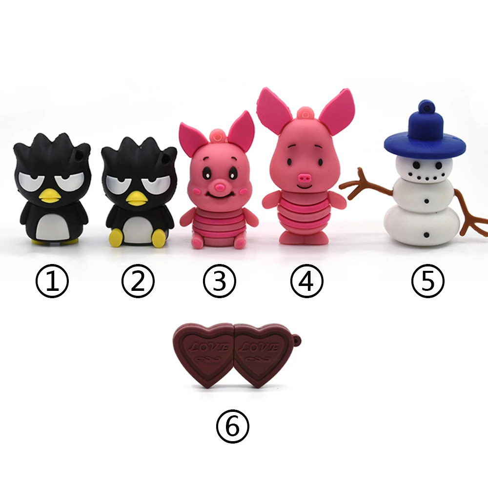 

Cute Pink Pig Pen Drive Cartoon High Quality Usb Flash Drive Pendrive 4G/8G/16G/32GB/64g U Disk Animal Memoria Usb Free Shipping