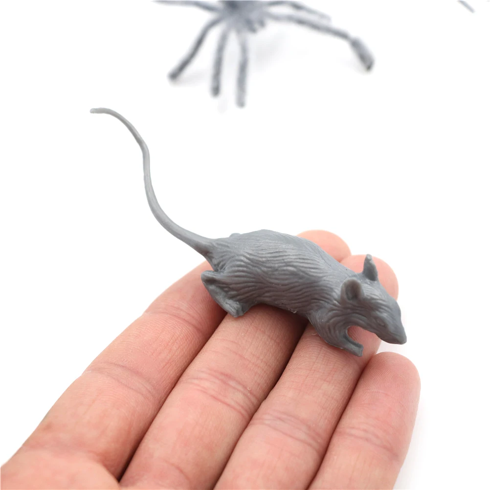 44 шт./лот насекомых рептилий Скорпион мышь Модель Детская сумка подарок новинка животное игрушка шарф с подвеской