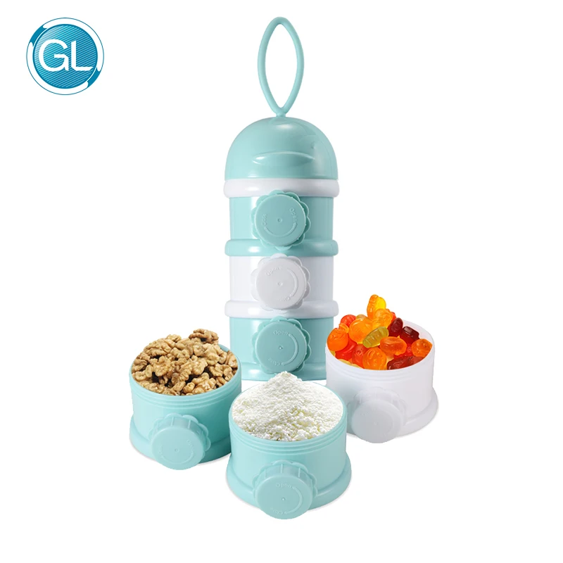 GL font b Baby b font Food Storage Three Colors Formula Milk Storage font b Toddler