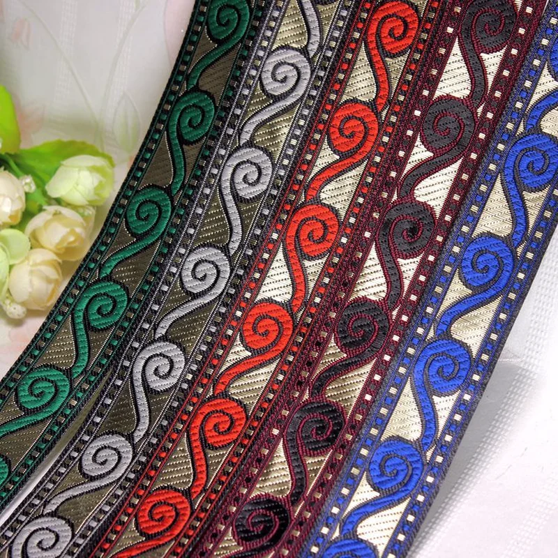 

Contracted Webbing Strap 32 Mm Wide 5 Yards Jacquard Webbing for Bags Shoes Garments Decoration Diy Ribbons for Sewing Supplies
