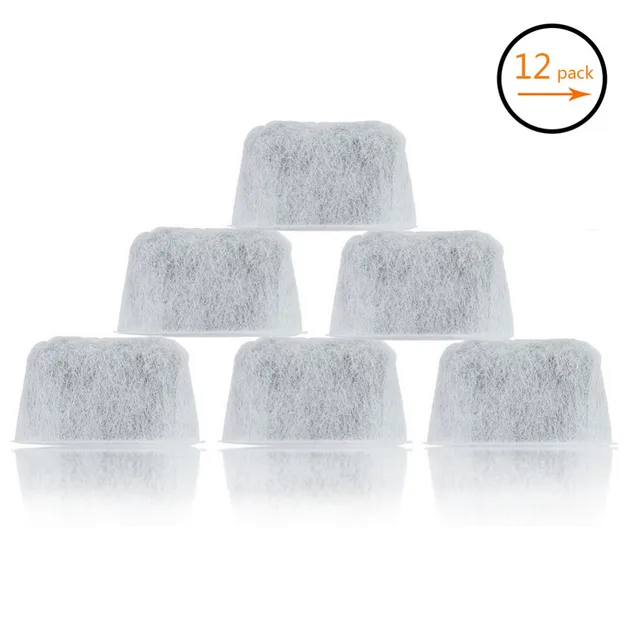 Best Price 12PCS Replacement Charcoal Water Filters for Coffee Machines Coffee Maker Water Filter Convenient Use Activated carbon filter