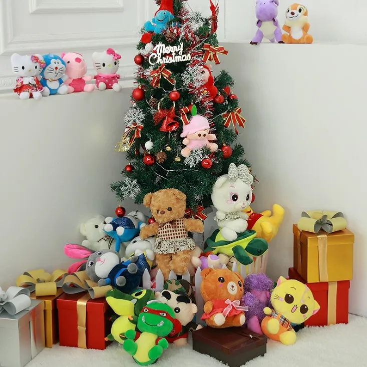 stuffed animal christmas tree ornaments