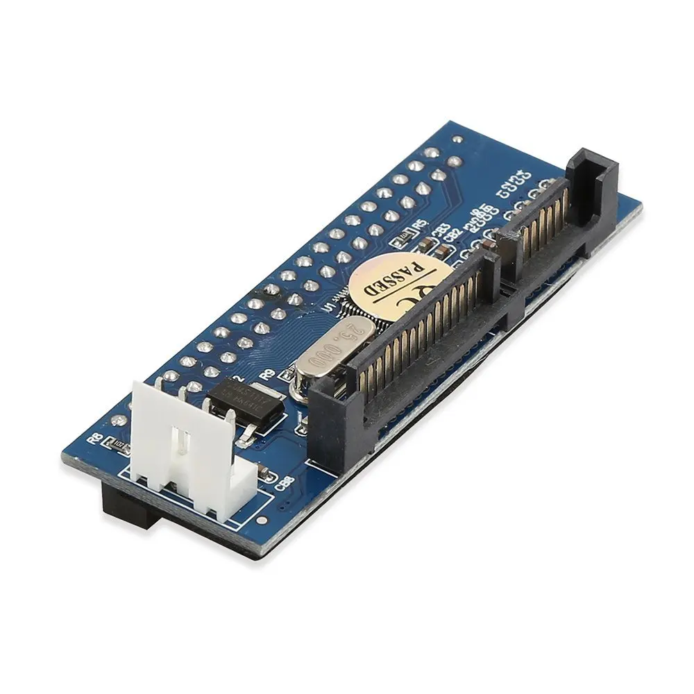 Высококачественный 40 контактный переходник от 3 5 IDE до 7 + 15 22 SATA Male для внутреннего