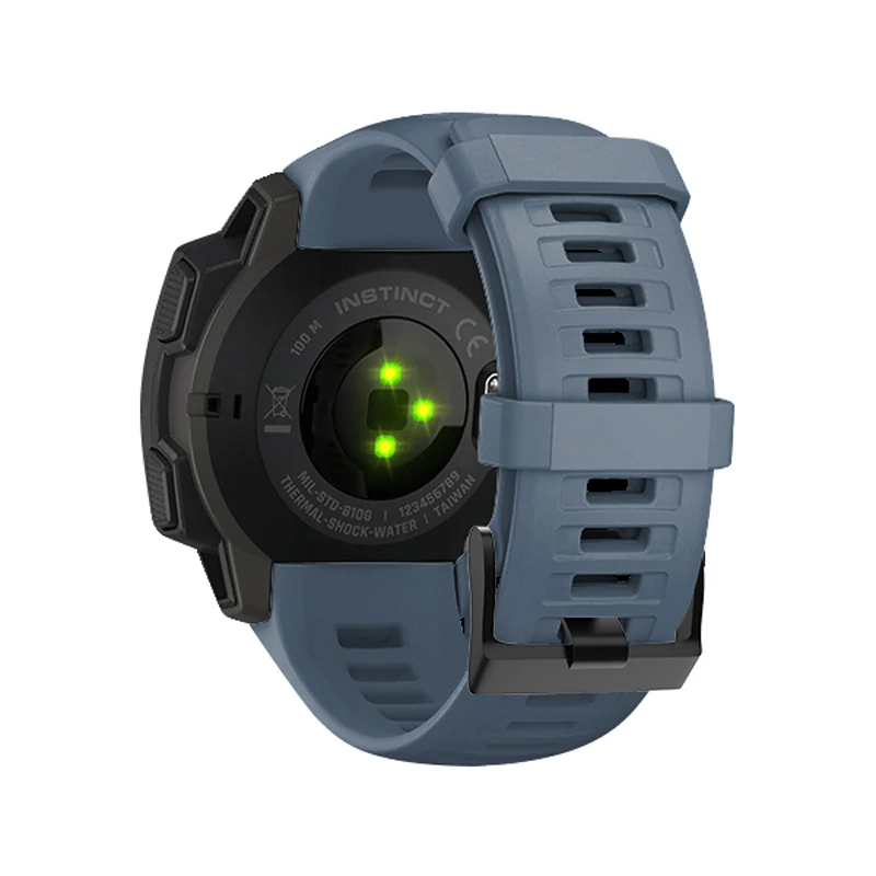 JKER 22 мм силиконовый ремешок быстросъемный сменный ремешок для часов Garmin Instinct Watch Wirstband