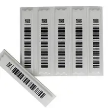 Горячая 5000 шт в партии розничная торговля 58 кГц EAS DR AM мягкие этикетки для супермаркета и торгового центра