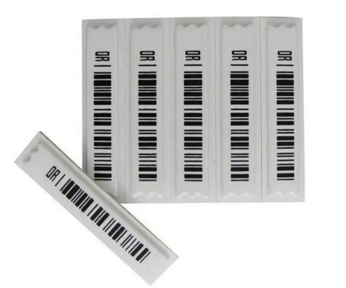 

Hot selling 5000pcs per lot retail 58KHz EAS DR AM soft labels for supermarket and shopping mall