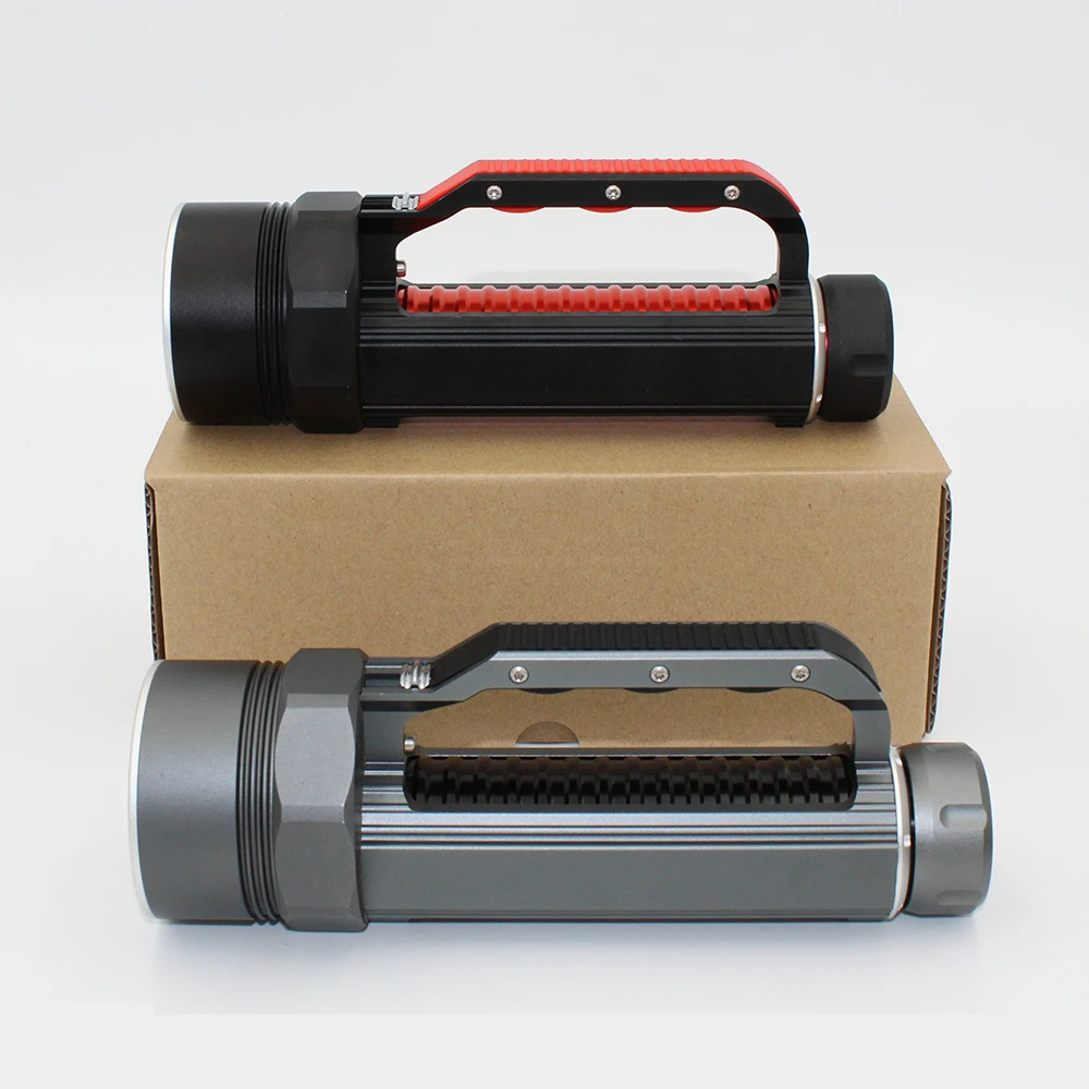 Waterproof UV LED Diving Flashlight Tactical 4x 395nm UV LED Purple