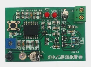 

Free Shipping!!! Photoelectric smoke alarm kit / electronic training DIY (parts)