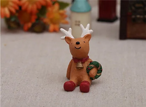 free shipping  Christmas figure craft Santa bear elk 4