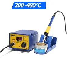 YIHUA939D цифровой светодиодный дисплей Быстрый высокомощный нагревательный сердечник 75 Вт для Мобильная материнская плата IC ремонт паяльник станция