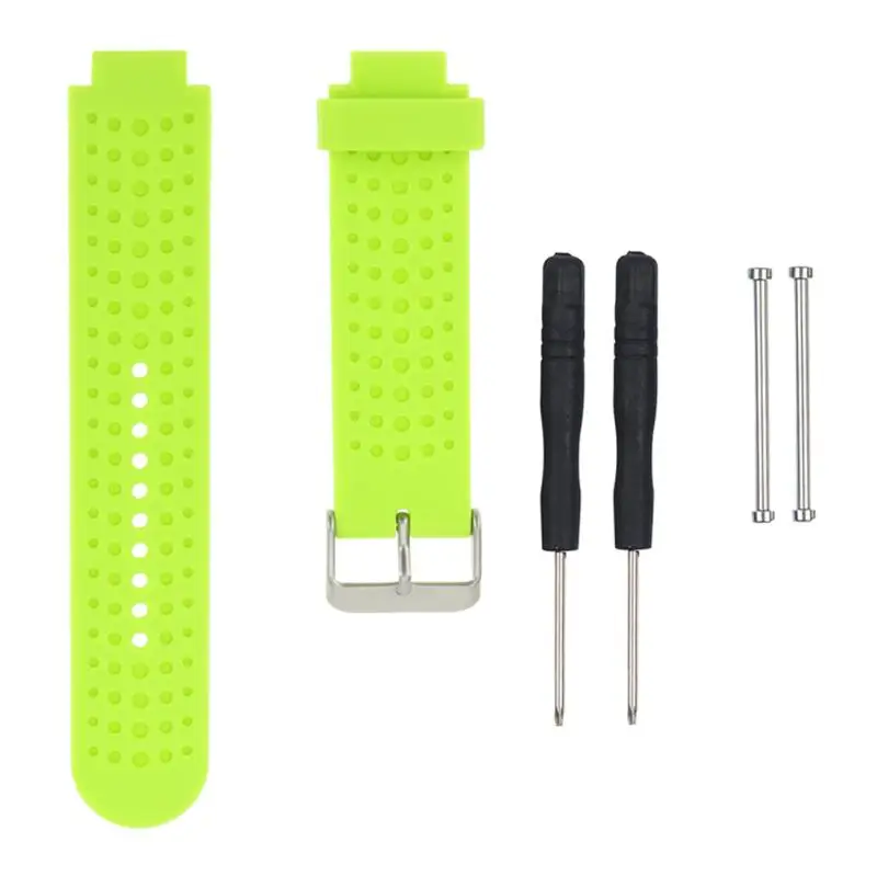 Силиконовый сменный ремешок ALLOYSEED для смарт часов Garmin Forerunner 230/235/630/220/620/735 GPS