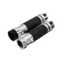 Универсальный мотоцикл алюминиевый сплав ручная 1 пара ручки модифицированные противоскользящие Поворотный руль ручные ручки автомобильные аксессуары