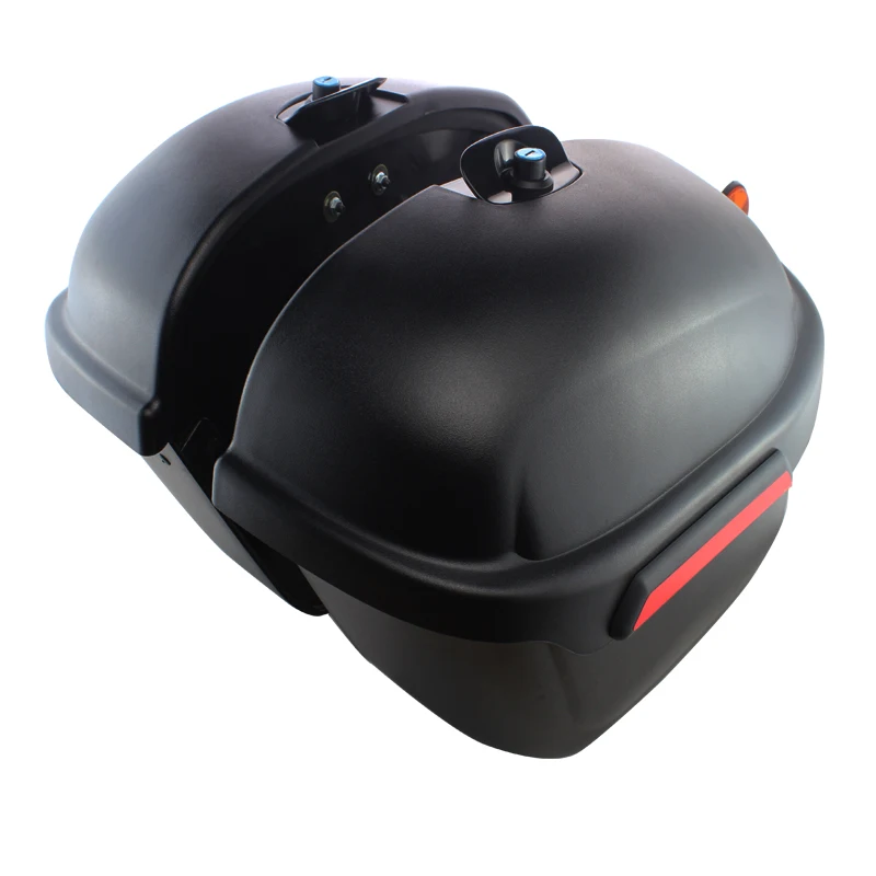 Saddlebags For Motorcycle Leather Side Bags For Honda CBR1100  Kawasaki VN400 VN800 Road King BMW R1200C Cruiser Accessories  (5)