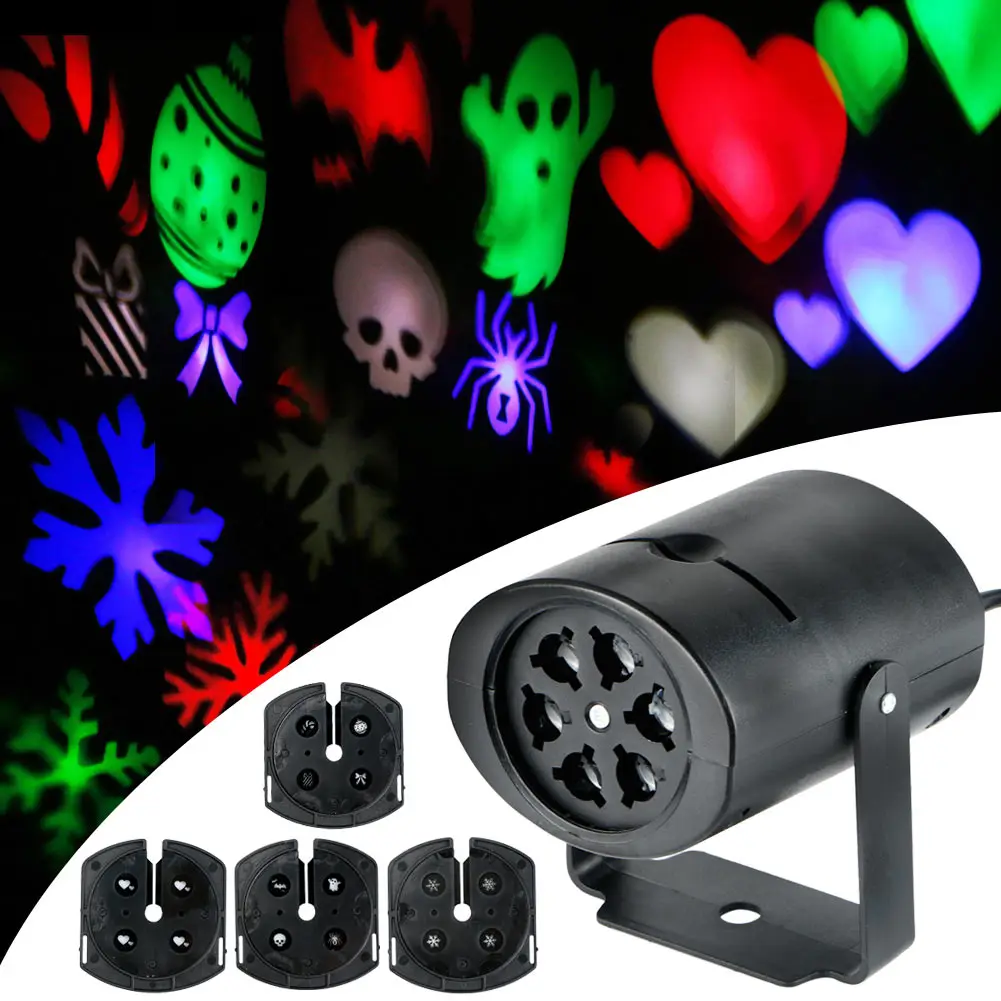 Outdoor Christmas Stage Spotlight LED Landscape Laser Projector Lamp