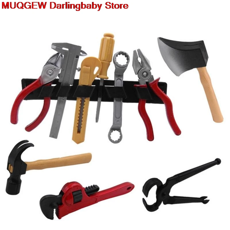 Plastic Building Tools Set Children Construction Worker Creative Toys Boys Gift Plastic Building Tools Set Children Construction Worker Creative Toys Boys Gift