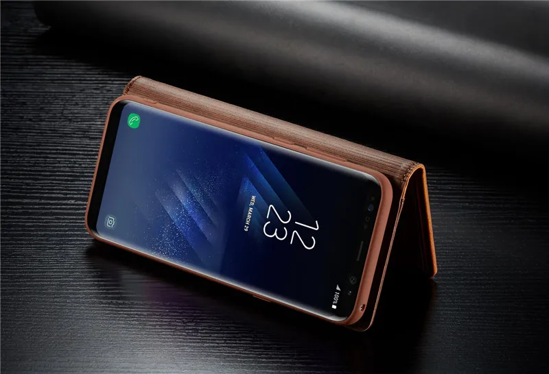 S8 Plus чехол для Funda samsung S8 кошелек Роскошный чехол для телефона Hoesje samsung Galaxy S8 Plus кожаный чехол для карт откидной Чехол-сумка S8