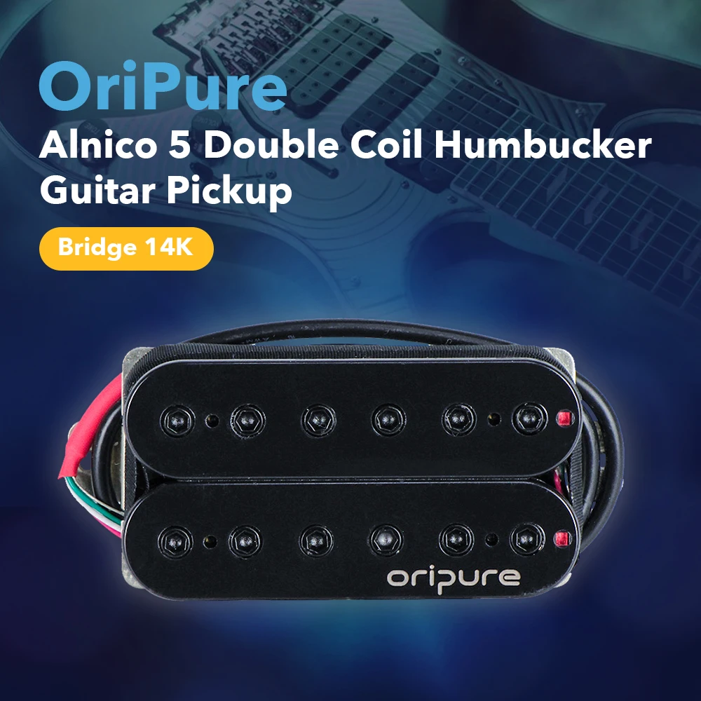 OriPure винтажный Alnico 5 Электрический гитарный пикап двойная катушка хамбакер мост