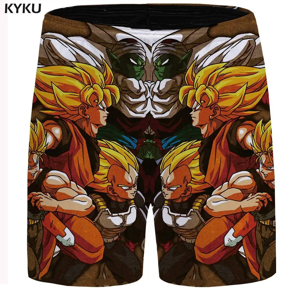 KYKU шорты с драконом мужские повседневные шорты Карго винтажные китайские хип-хоп мужские короткие штаны новые летние крутые размера плюс - Цвет: Mens Shorts 18