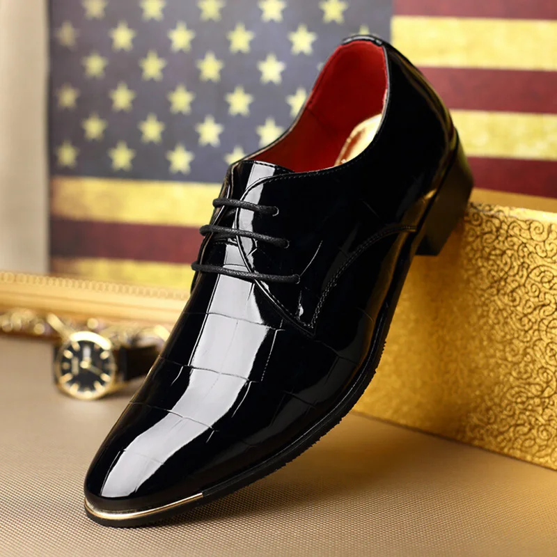 New Spring Autumn style Men Formal Shoes, Oxford Shoes For Men, Leather