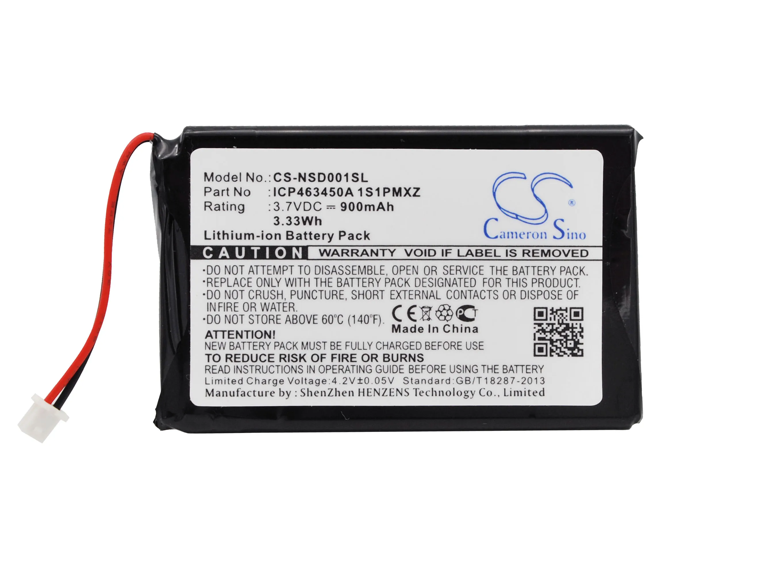 Cameron Sino 900mAh аккумулятор ICP463450A 1S1PMXZ для INSGINIA NS HD01A|Цифровые аккумуляторы| |