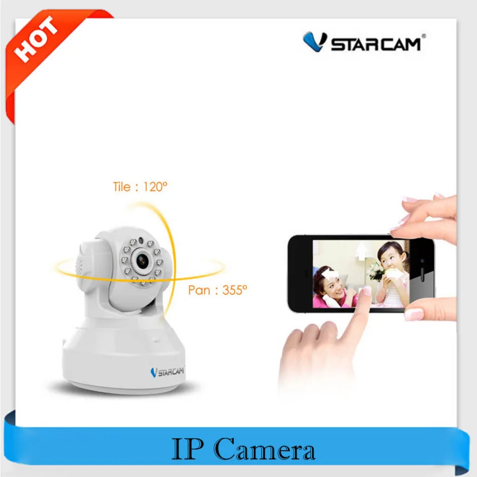 Vstarcam C37A H.264 960P HD Wireless WiFi Motion Detection IR Hemispherical IP Camera