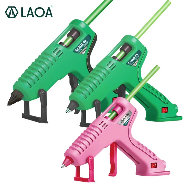 LAOA Hot Melt Glue Gun 40 100W EU Thermo Electric Silicone Adhesive Gun