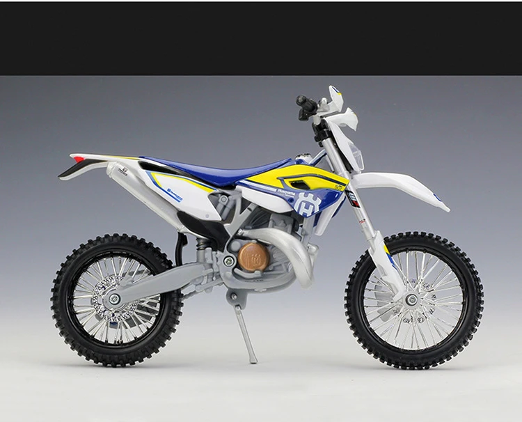 Новинка 1/12 KTM Мотоцикл HUSABERG FE501 Husqvarna FE 501 AMA Мотоспорт Dirt Bike Мотокросс литая под давлением металлическая модель детские игрушки