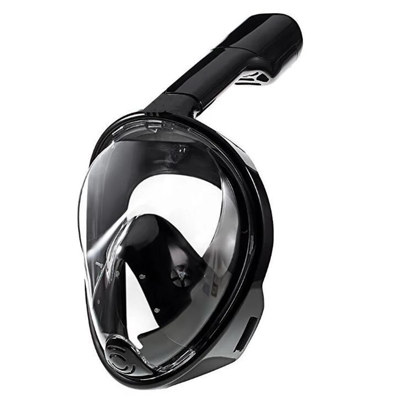 جديد تحت الماء الغوص مكافحة الضباب كامل الوجه قناع الغطس الغوص مجموعة مع سدادة الأذن و حامل كاميرا جبل ل Gopro